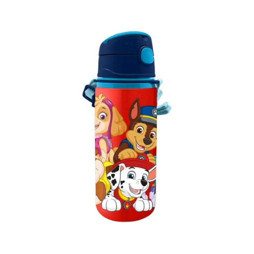 Garrafa de alumínio Patrulha Pata 600ml Pw19871