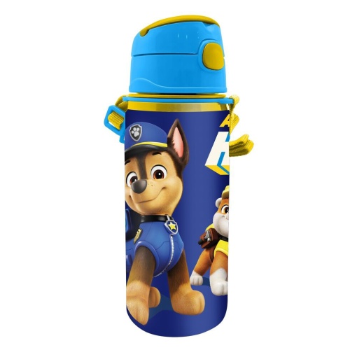 Garrafa de alumínio Patrulha Pata 600ml Pw19994