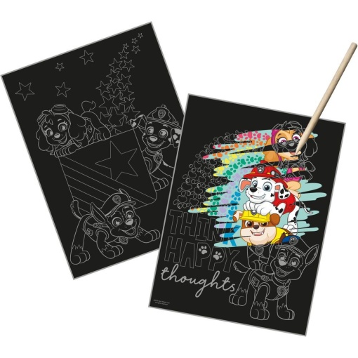 Conjunto Scratch Art Patrulha Pata