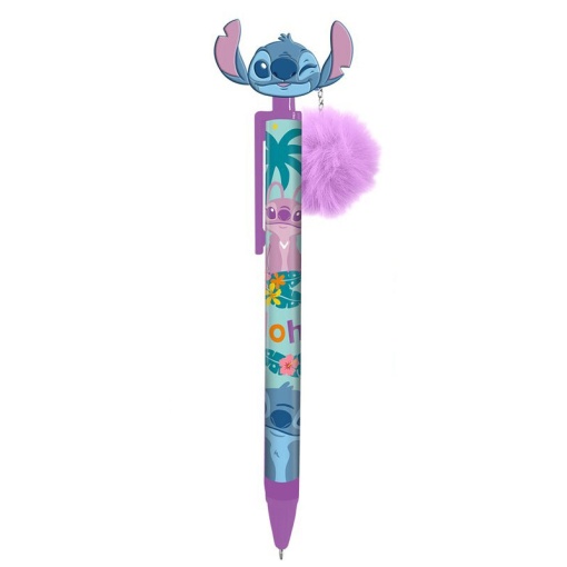 Esferográfica com Pompom DISNEY Stitch