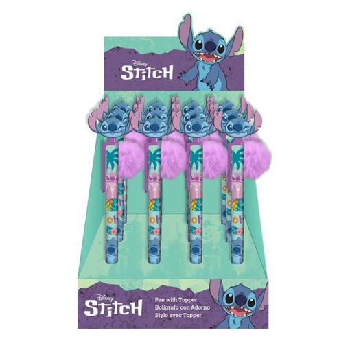 Esferográfica com Pompom DISNEY Stitch