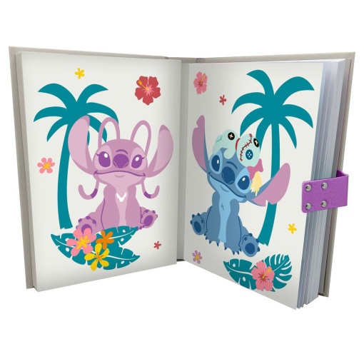 Diário com Código DISNEY Stitch