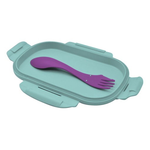 Caixa de lanche + garfo DISNEY Stitch 22x16x7cm
