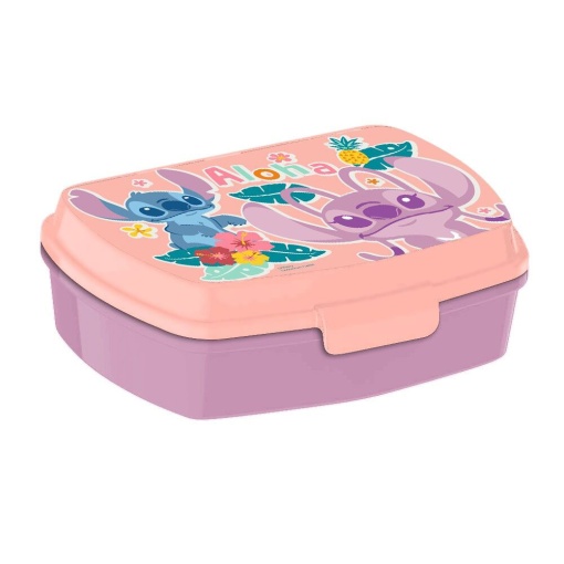 Garrafa de Alumínio 500ml + caixa de lanche DISNEY Stitch
