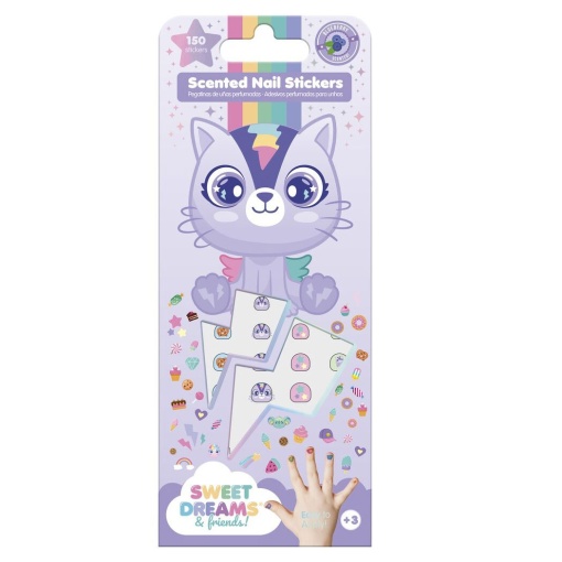 Autocolantes Perfumados para Unhas Sweet Dreams & Friends Sortido