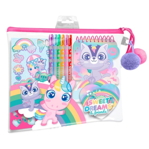Conjunto de Pintura com Estojo Sweet Dreams & Friends