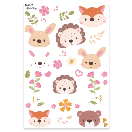 Papel Transfer Nightrose.art Baby 15