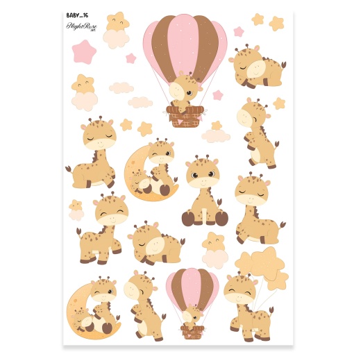 Papel Transfer Nightrose.art Baby 16