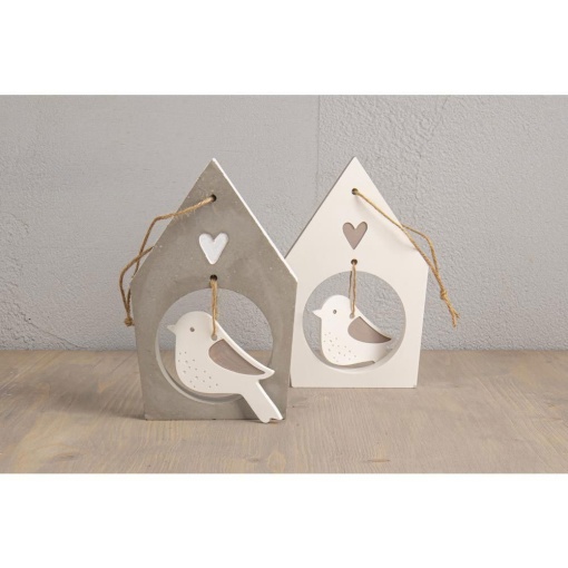 Molde de silicone casinha e passarinho 14,5x26x1,2cm RAYHER
