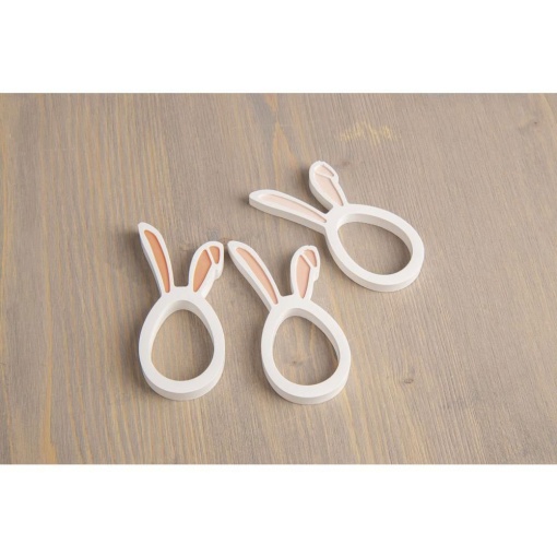 Molde de silicone ovos com coelhos 14,5x26x1,2cm RAYHER