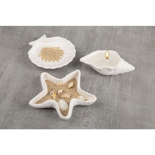Molde de silicone Estrela do MAR com 3 conchas RAYHER