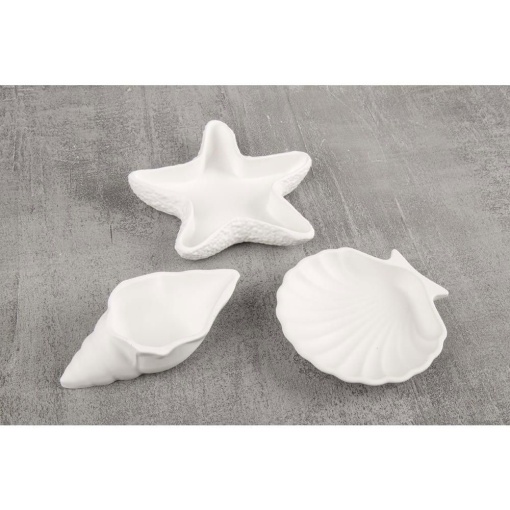 Molde de silicone Estrela do MAR com 3 conchas RAYHER