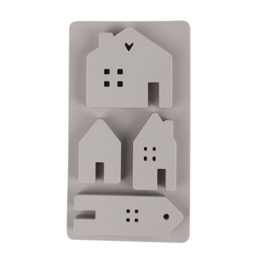 Molde de silicone casas iluminadas RAYHER