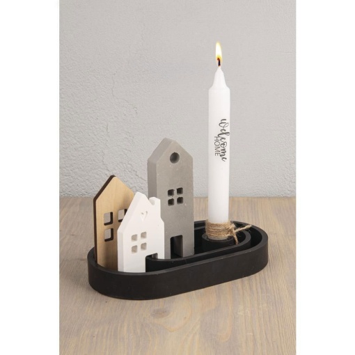 Molde de silicone casas iluminadas RAYHER