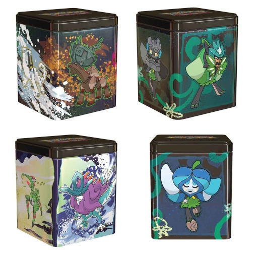 POKEMON TCG: Stacking Tin - Q1 2025 Sortido