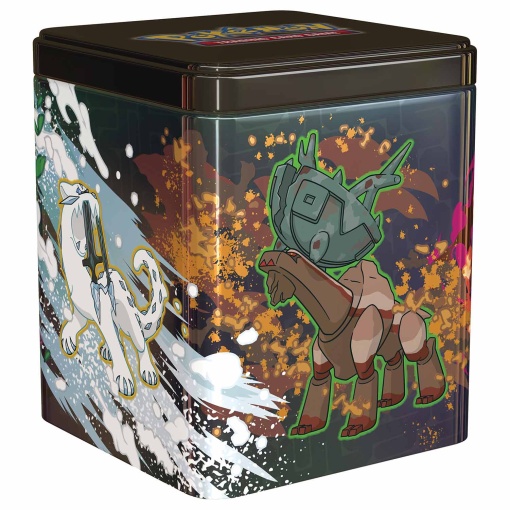 POKEMON TCG: Stacking Tin - Q1 2025 Sortido