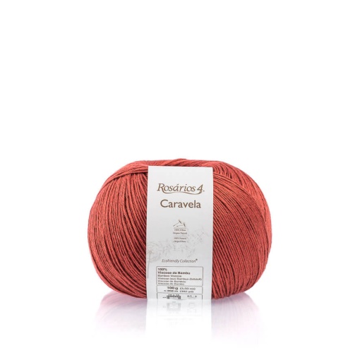Fio de Tricot Rosários 4 Caravela 100g Ferrugem 16