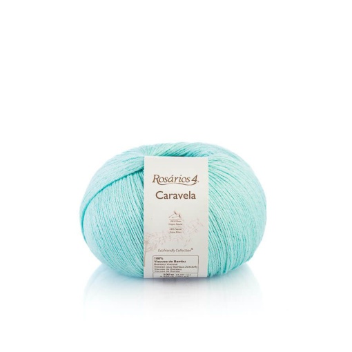Fio de Tricot Rosários 4 Caravela 100g Verde Água 28