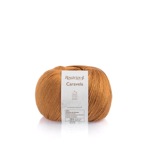 Fio de Tricot Rosários 4 Caravela 100g CAMEL 21