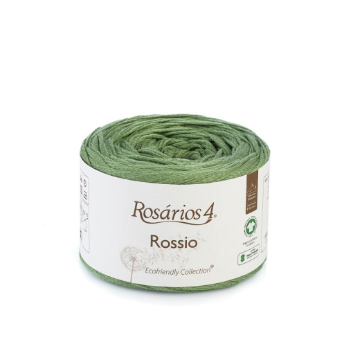 Fio de Tricot Rosários 4 Rossio 100g Verde 07 GOTS