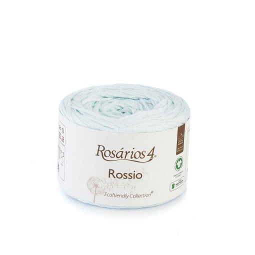Fio de Tricot Rosários 4 Rossio 100g Azul Bebé 11 GOTS