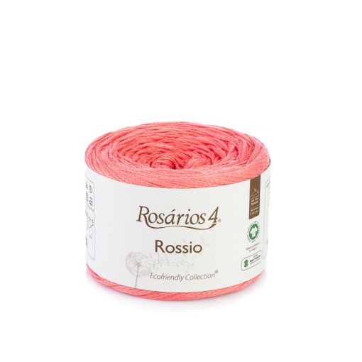 Fio de Tricot Rosários 4 Rossio 100g Salmão 20 GOTS
