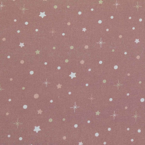 Tecido Digital Estrelas Rosa Velho 1x1,50m