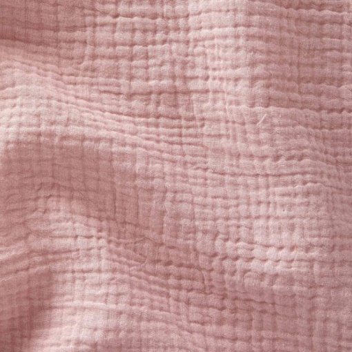 Tecido Mousseline Liso Rosa Pétala 1x1,30m