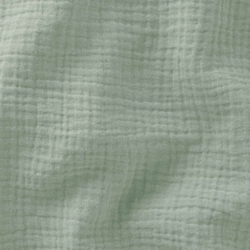 Tecido Mousseline Liso Verde Acinzentado 1x1,30m