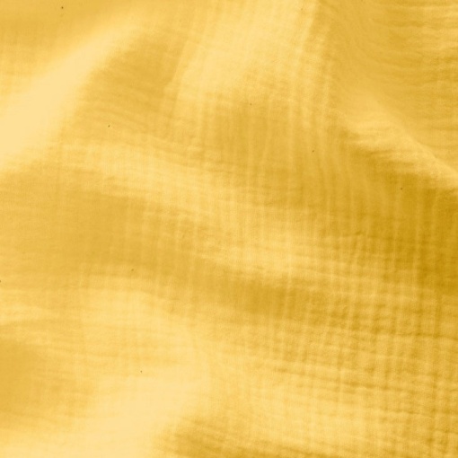 Tecido Mousseline Liso Amarelo Baunilha 1x1,30m