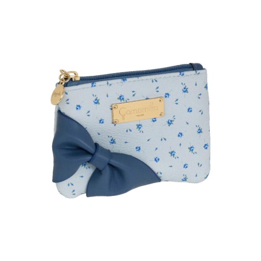 Bolsa CAMOMILLA Petite Fleur azul 10x13,5x1cm