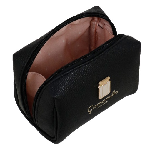 Bolsa CAMOMILLA Madame preto 10x14x7cm