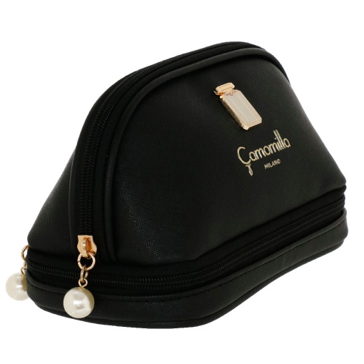 Bolsa CAMOMILLA Madame preto 12x19x10,5cm