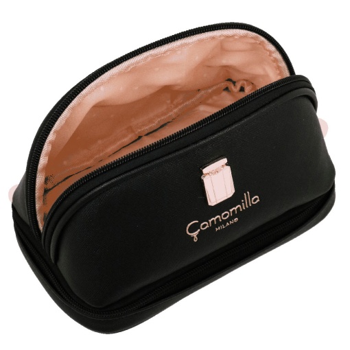 Bolsa CAMOMILLA Madame preto 12x19x10,5cm
