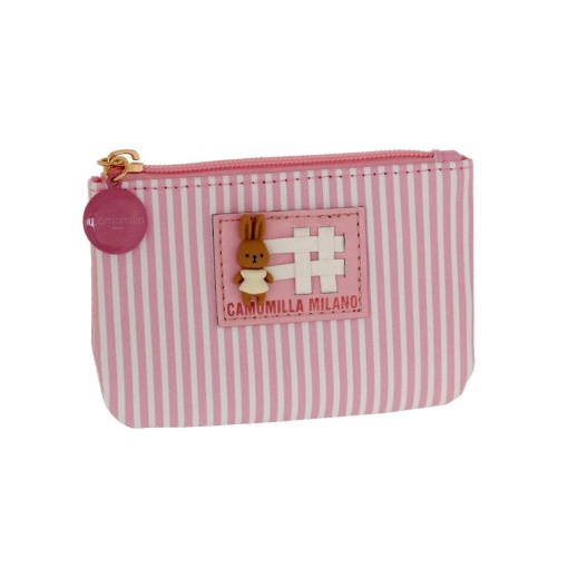 Bolsa CAMOMILLA Joy rosa 9x13,5x1cm