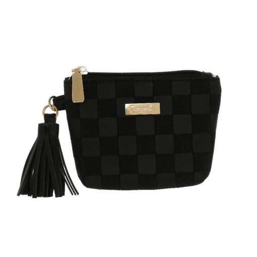 Bolsa CAMOMILLA Kate preto 9x13x2cm
