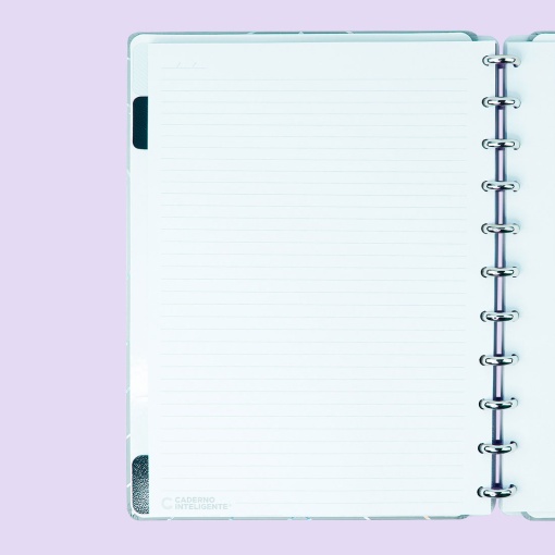 CADERNO INTELIGENTE Grande (215x280mm) Pautado Grey LOVE
