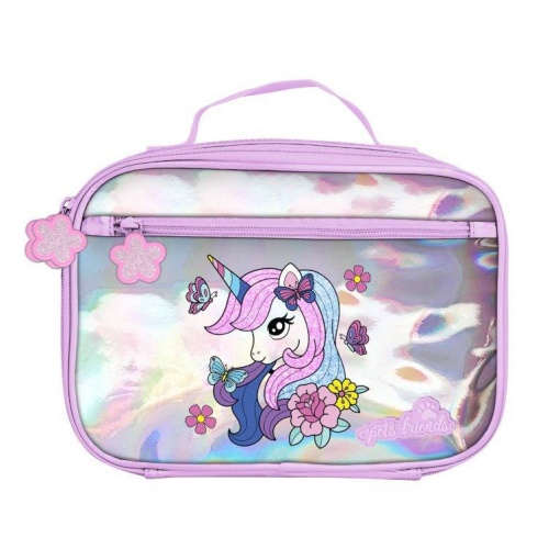 Lancheira Térmica AMBAR Glitter World 2025 25x17,5x9cm