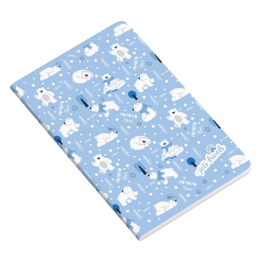 Caderno A4 Agrafado AMBAR PETS World Boy 2025 Pautado 48 folhas 90g Sortido