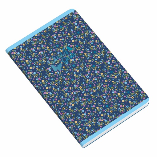 Caderno A4 Capa Plástica Agrafado AMBAR Just4Girls 2025 Pautado 48 folhas 90g Sortido