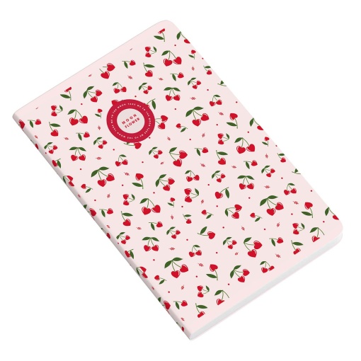 Caderno A4 Capa Plástica Agrafado AMBAR Moonflower Teen 2025 Quadriculado 48 folhas 90g Sortido