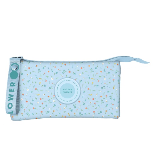 Estojo Escolar AMBAR Moonflower Teen SPRING 2025 Triplo