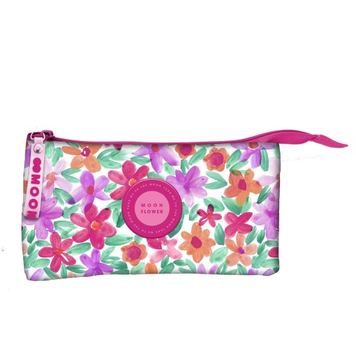 Estojo Escolar AMBAR Moonflower Teen Summer 2025 Triplo