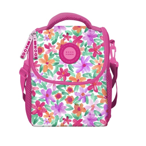 Lancheira Térmica AMBAR Moonflower Teen Summer 2025 20x26x15cm