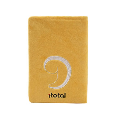 Caderno de Pelúcia A5 I-TOTAL Shiba Pontilhado 96 folhas