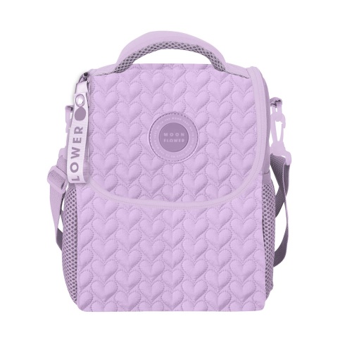 Lancheira Térmica AMBAR Moonflower Campus Lavanda 2025 24x20x13cm
