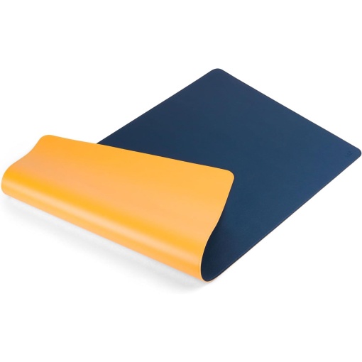 Base de Secretaria SAX 45x90cm Azul Escuro/Amarelo