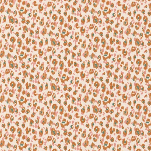 Tecido rosetas leopardo multicor 1x1,50m 2439/3