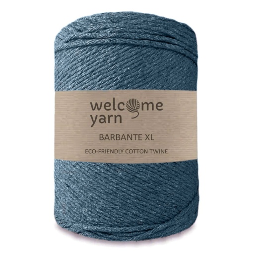 Fio Macramé Welcome Yarn Barbante XL 3mmx200m 500g (aprox.) Azul