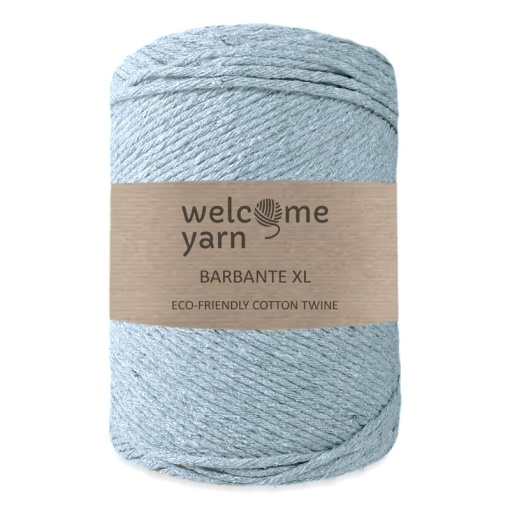 Fio Macramé Welcome Yarn Barbante XL 3mmx200m 500g (aprox.) Azul Claro